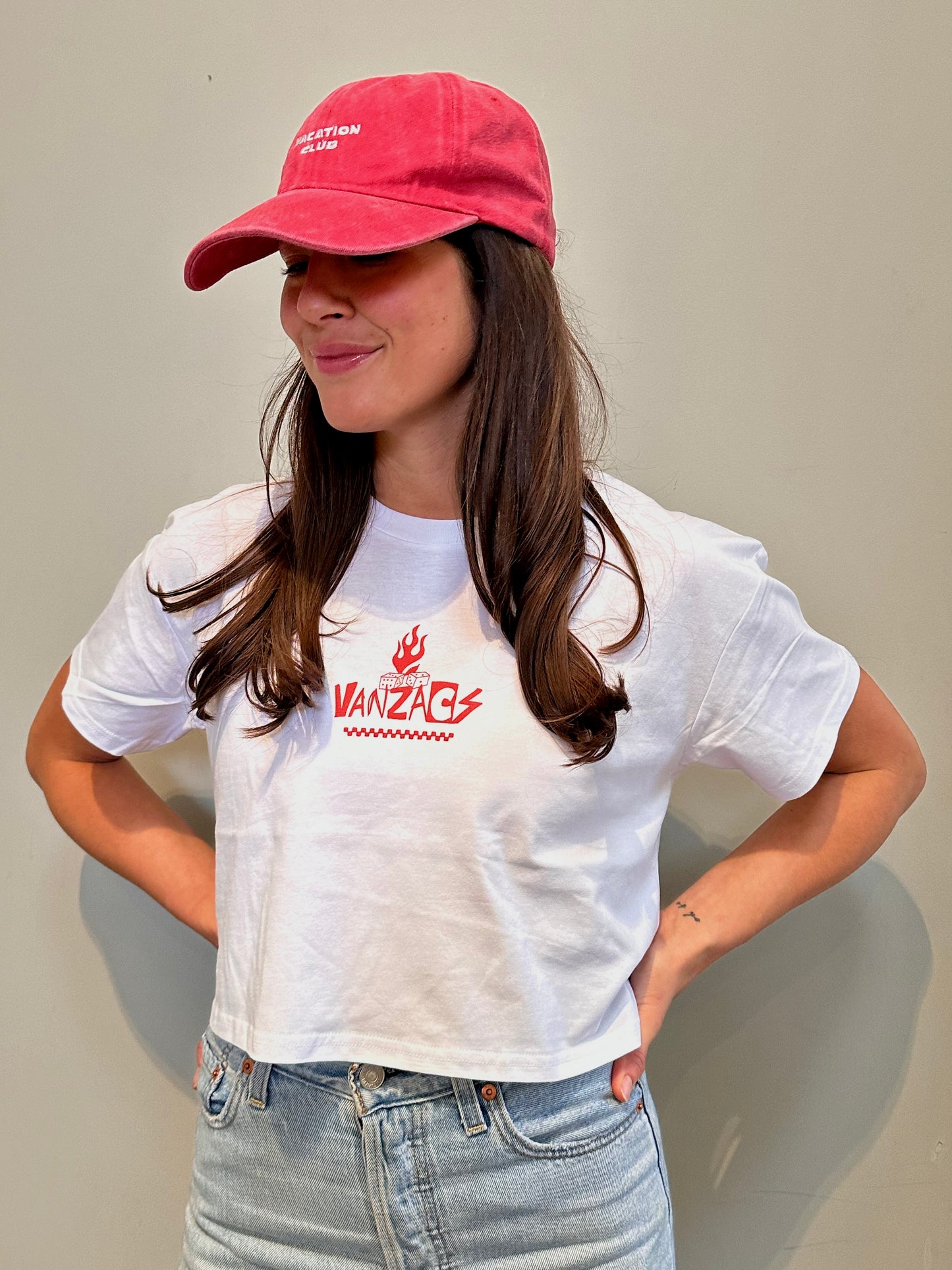 Vanzacs Women's Logo Crop Top
