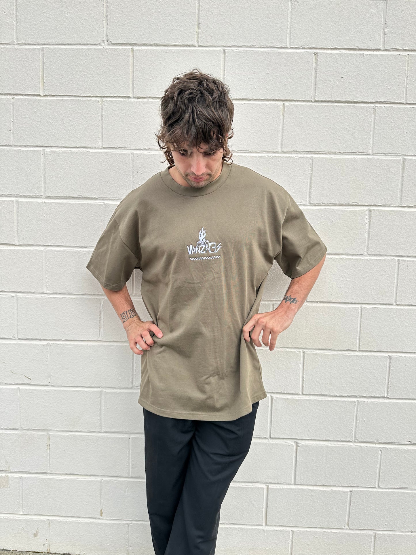 Vanzacs Logo Tee - Thicc cut